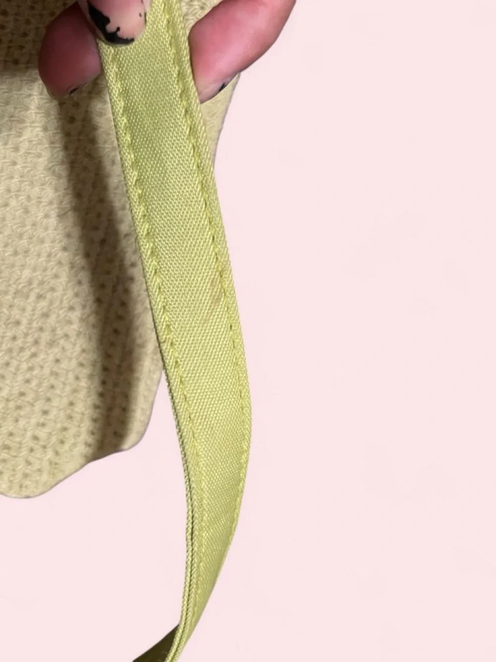 Light Green Crochet Shoulder Bag
